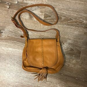 HOBO leather crossbody purse